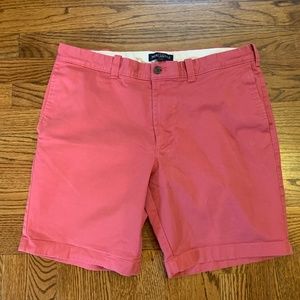 J Crew Factory Men's Salmon Shorts  9" inseam/34 W